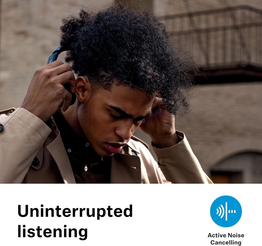 Sennheiser HD 450BT Wireless Over-Ear Bluetooth 5.0 Headphone With Active Noise Cancallation (Local Warranty)