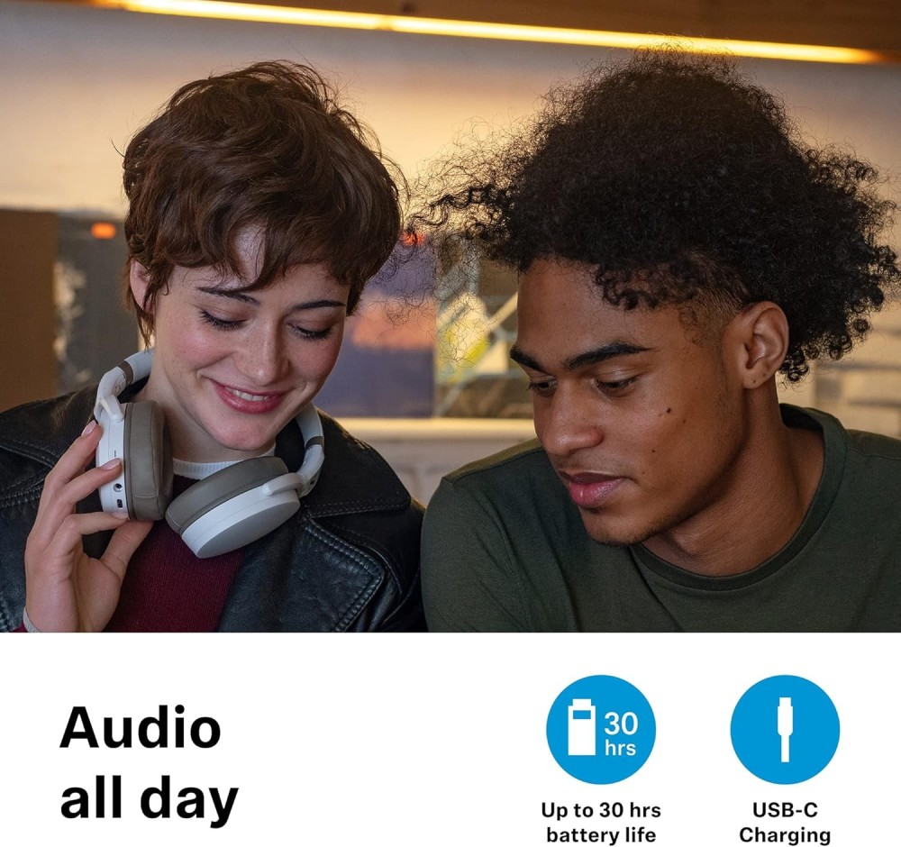 Sennheiser HD 450BT Wireless Over-Ear Bluetooth 5.0 Headphone With Active Noise Cancallation (Local Warranty)