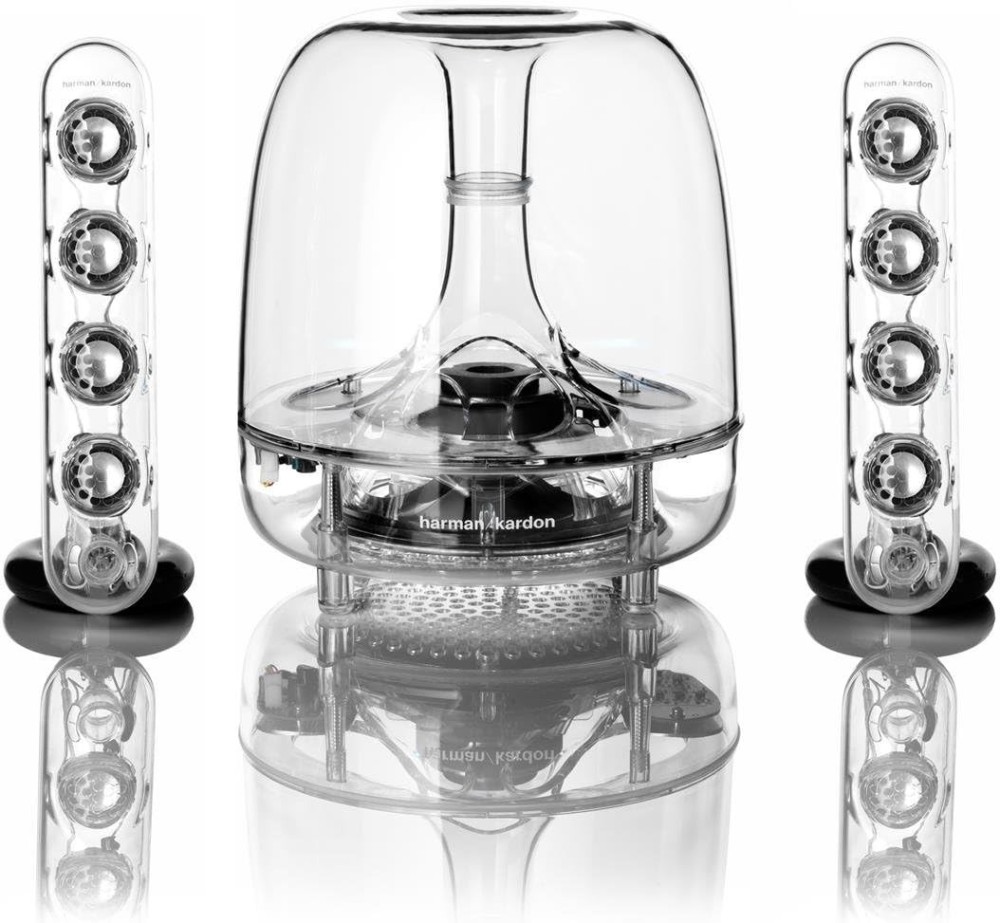 Harman Kardon Soundsticks III 2.1 Channel Multimedia Speaker System with Subwoofer with Free Bluetooth Adaptor
