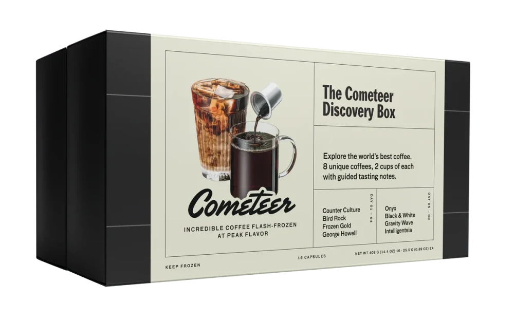 
                                                            Cometeer Mixed Box