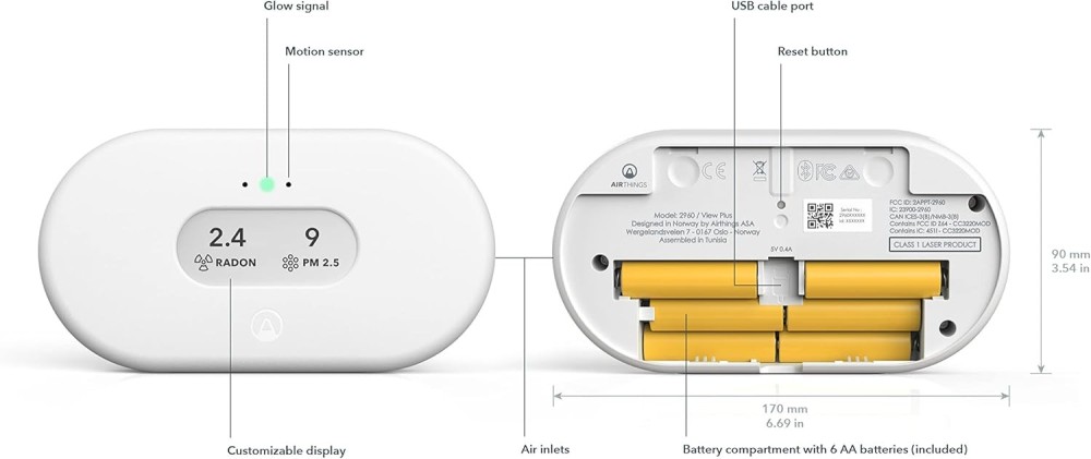 Airthings View Plus