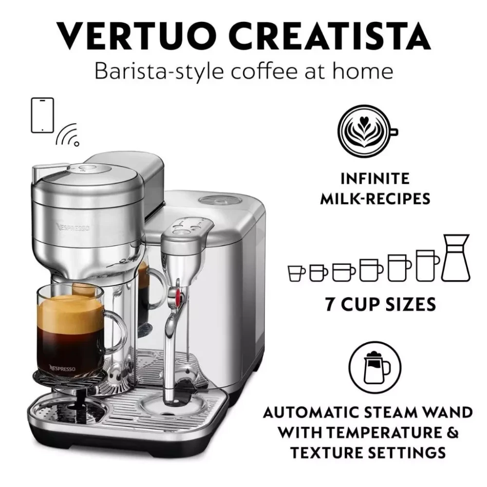 
                                                            Nespresso Vertuo Creatista